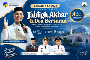 Safari Dakwah Ustadz Ruslan Demanto Dimulai dari Donggala