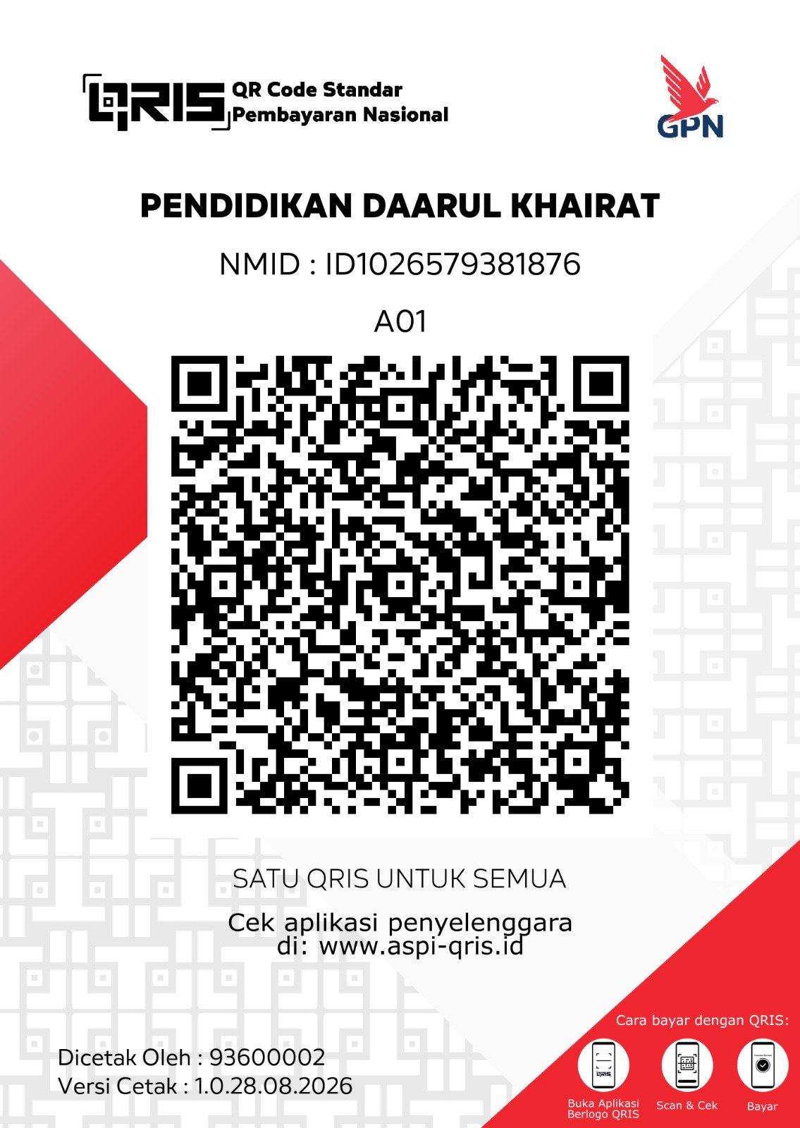 QRIS Wakaf